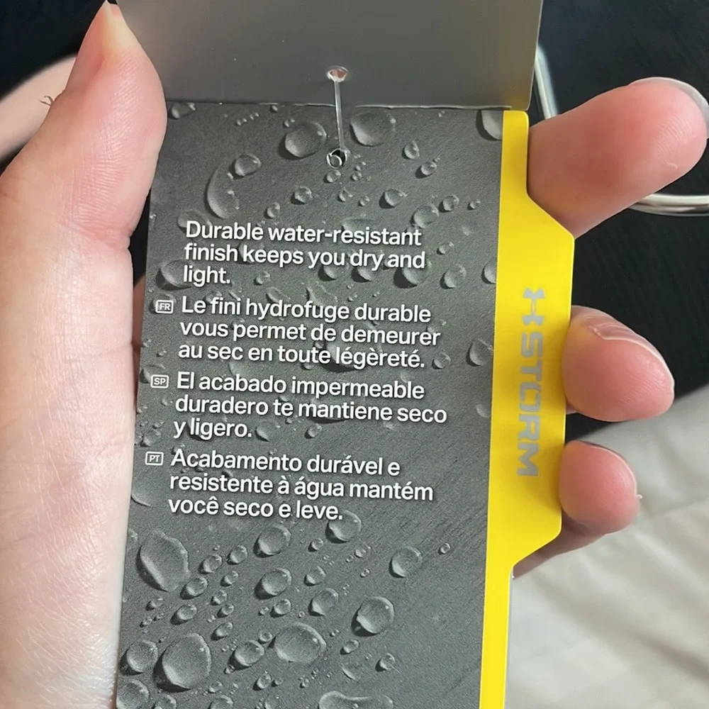 NWT Under Armour cold gear loose black performer jacket - Picture 12 of 13